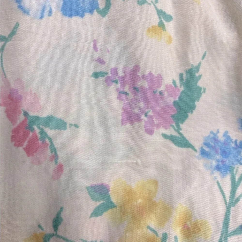 Vintage Handmade Pastel Floral Cottagecore Peasant Garden Tea Party Dress M - Picture 4 of 16